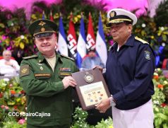 Fuerza Naval del Ejército de Nicaragua cumple 45 años de servicio a la patria con acto en Managua