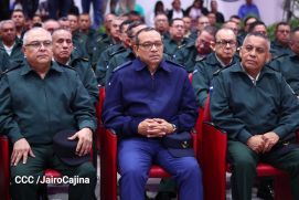 Fuerza Naval del Ejército de Nicaragua cumple 45 años de servicio a la patria con acto en Managua