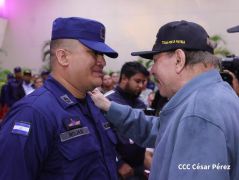 Fuerza Naval del Ejército de Nicaragua cumple 45 años de servicio a la patria con acto en Managua
