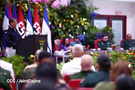 Fuerza Naval del Ejército de Nicaragua cumple 45 años de servicio a la patria con acto en Managua