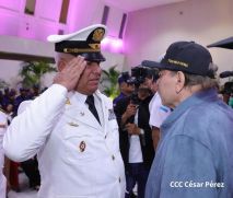 Fuerza Naval del Ejército de Nicaragua cumple 45 años de servicio a la patria con acto en Managua