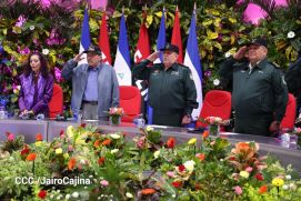 Fuerza Naval del Ejército de Nicaragua cumple 45 años de servicio a la patria con acto en Managua