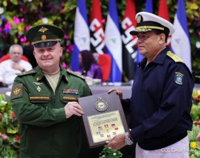 Fuerza Naval del Ejército de Nicaragua cumple 45 años de servicio a la patria con acto en Managua