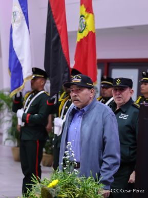 Fuerza Naval del Ejército de Nicaragua cumple 45 años de servicio a la patria con acto en Managua