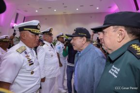 Fuerza Naval del Ejército de Nicaragua cumple 45 años de servicio a la patria con acto en Managua