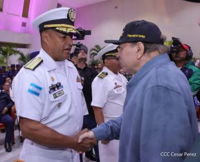 Fuerza Naval del Ejército de Nicaragua cumple 45 años de servicio a la patria con acto en Managua