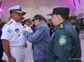 Fuerza Naval del Ejército de Nicaragua cumple 45 años de servicio a la patria con acto en Managua