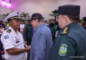 Fuerza Naval del Ejército de Nicaragua cumple 45 años de servicio a la patria con acto en Managua