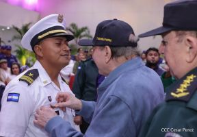 Fuerza Naval del Ejército de Nicaragua cumple 45 años de servicio a la patria con acto en Managua
