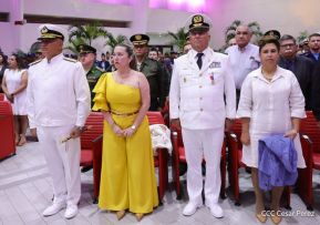 Fuerza Naval del Ejército de Nicaragua cumple 45 años de servicio a la patria con acto en Managua