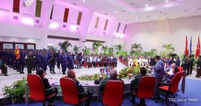 Fuerza Naval del Ejército de Nicaragua cumple 45 años de servicio a la patria con acto en Managua