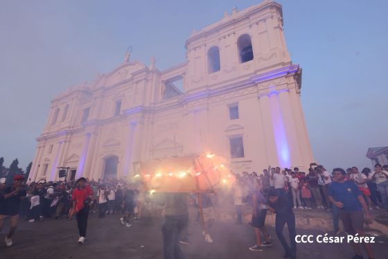 Tradición y fe: León vive la Gritería Chiquita en honor a la Virgen de la Asunción