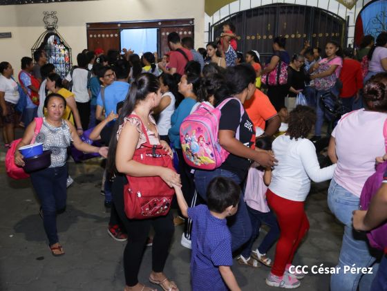 Tradición y fe: León vive la Gritería Chiquita en honor a la Virgen de la Asunción