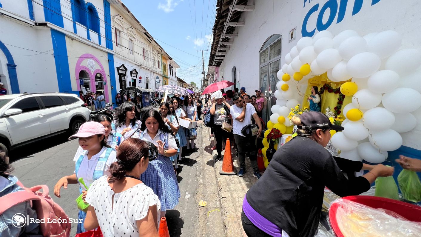 Tradición y fe: León vive la Gritería Chiquita en honor a la Virgen de la Asunción