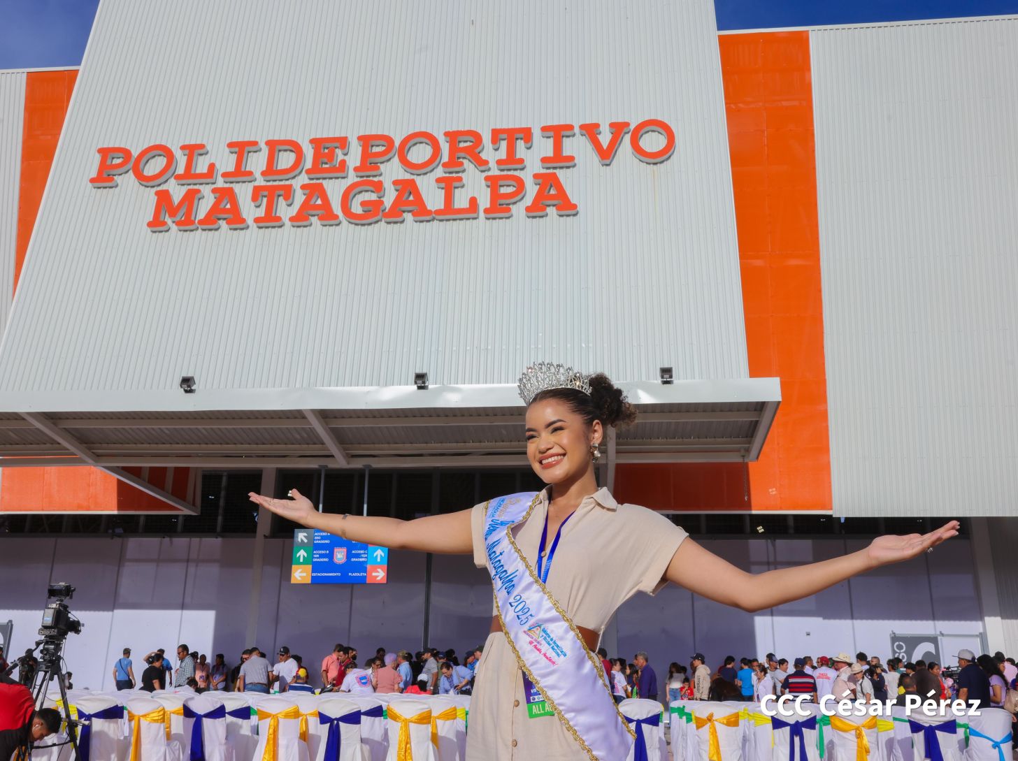 Inauguración del moderno Polideportivo Matagalpa