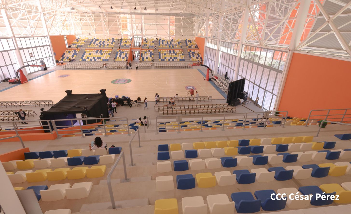 Inauguración del moderno Polideportivo Matagalpa