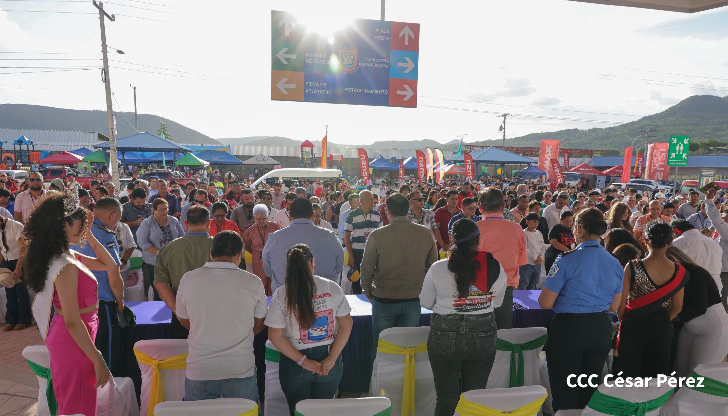 Inauguración del moderno Polideportivo Matagalpa