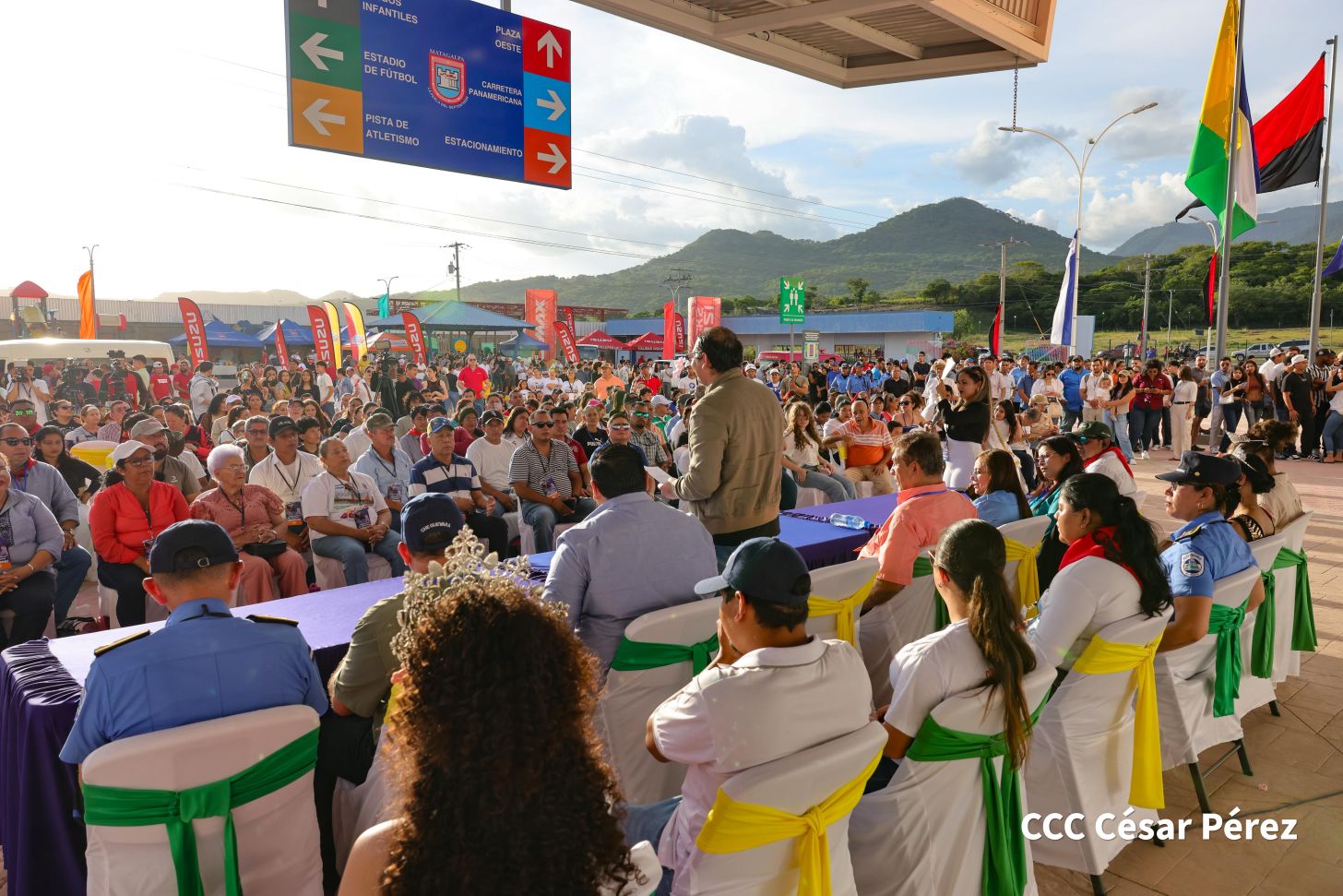 Inauguración del moderno Polideportivo Matagalpa