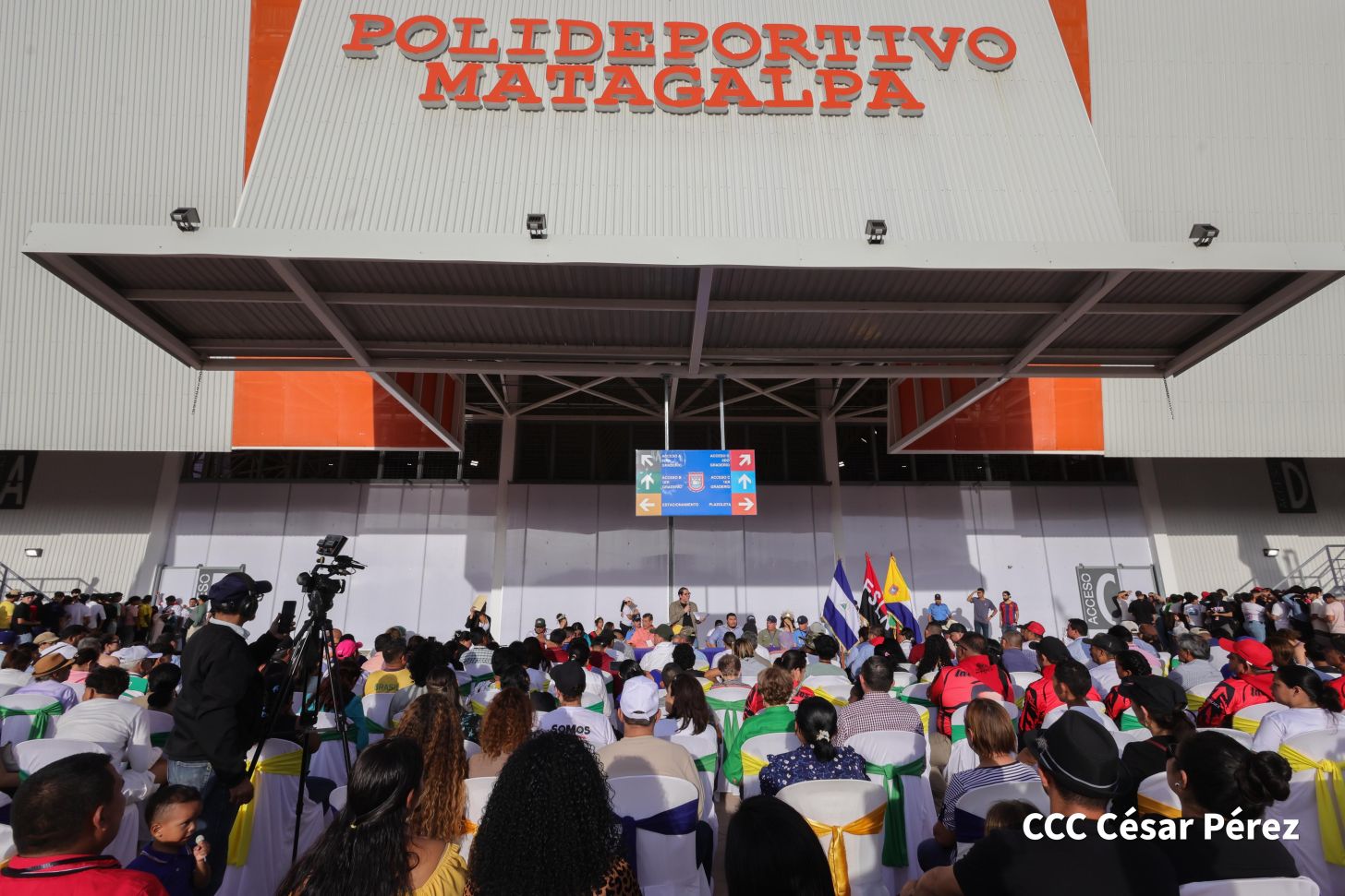 Inauguración del moderno Polideportivo Matagalpa