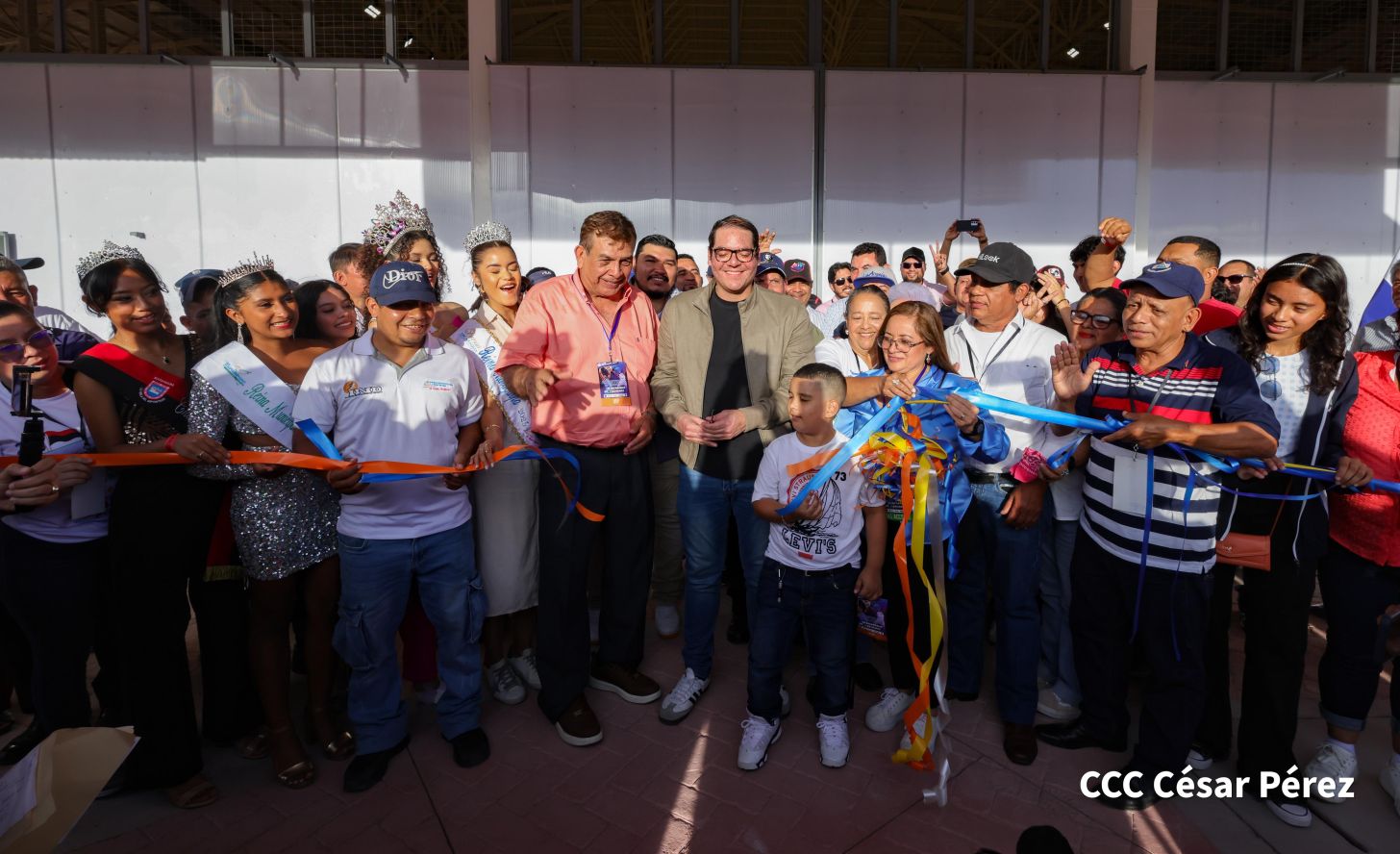 Inauguración del moderno Polideportivo Matagalpa