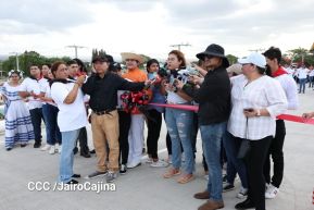 Entregamos a las familias nicaragüenses Paso a Desnivel Comandante Julio Buitrago Urroz