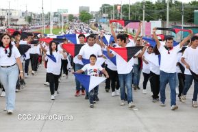 Entregamos a las familias nicaragüenses Paso a Desnivel Comandante Julio Buitrago Urroz