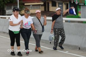 Entregamos a las familias nicaragüenses Paso a Desnivel Comandante Julio Buitrago Urroz