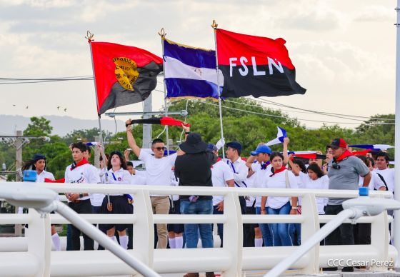 Entregamos a las familias nicaragüenses Paso a Desnivel Comandante Julio Buitrago Urroz