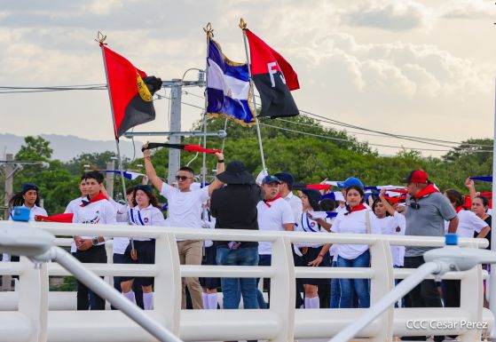 Entregamos a las familias nicaragüenses Paso a Desnivel Comandante Julio Buitrago Urroz