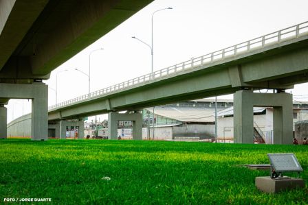 Entregamos a las familias nicaragüenses Paso a Desnivel Comandante Julio Buitrago Urroz