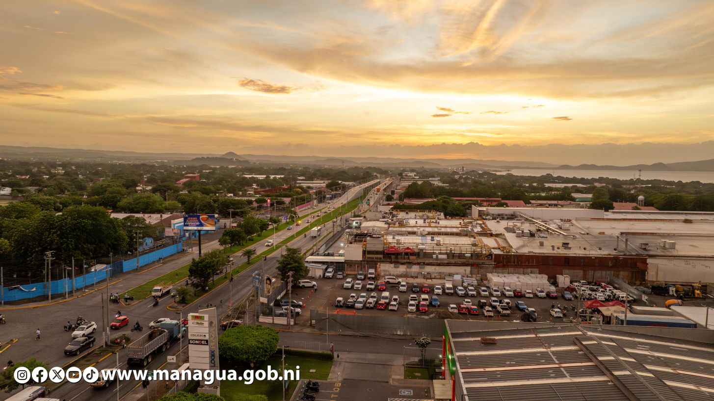 Entregamos a las familias nicaragüenses Paso a Desnivel Comandante Julio Buitrago Urroz
