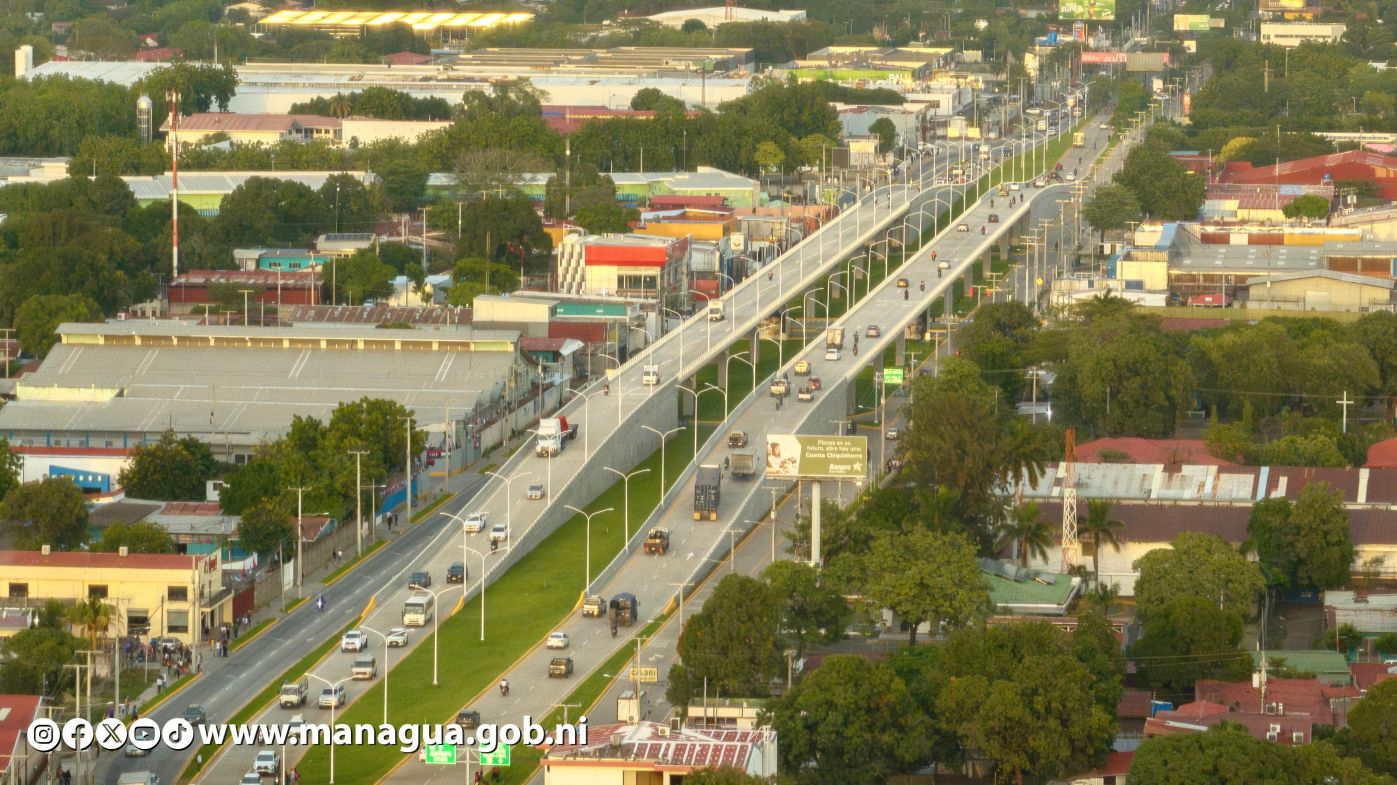 Entregamos a las familias nicaragüenses Paso a Desnivel Comandante Julio Buitrago Urroz