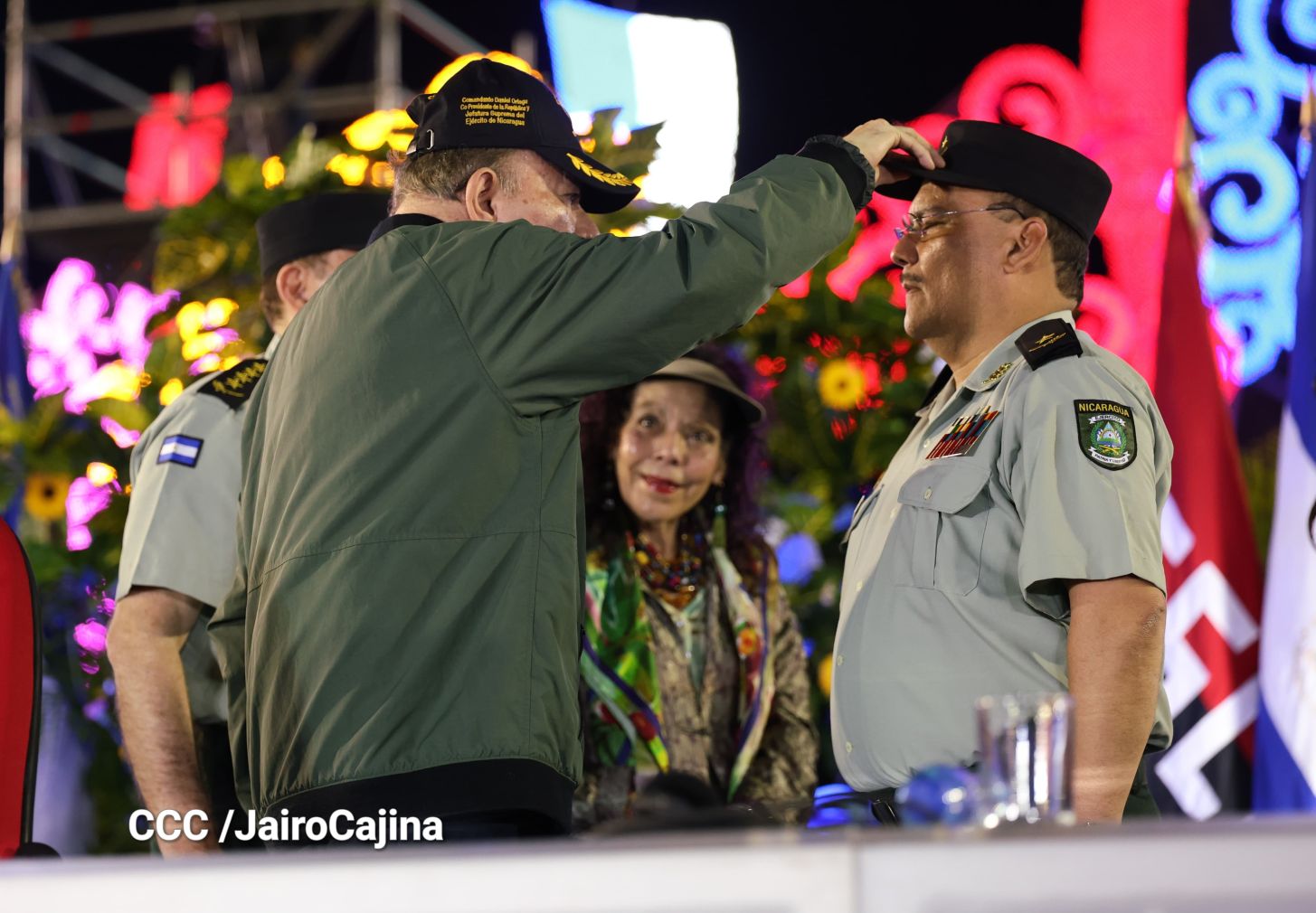 Acto central por los 46 años de fundación del Ejército de Nicaragua 