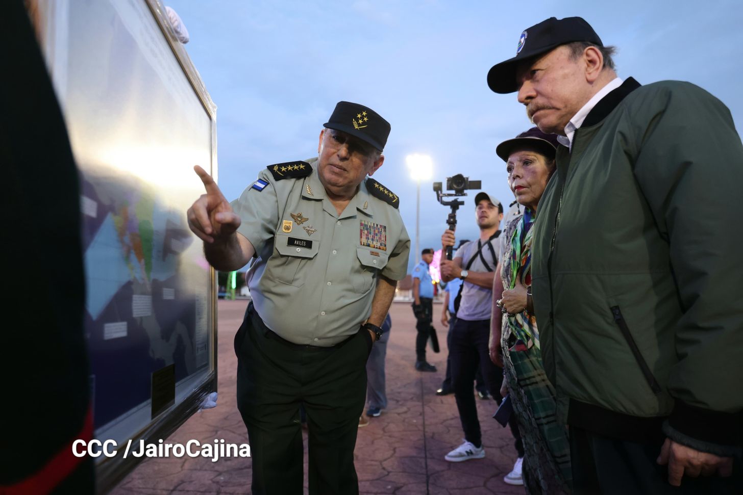 Acto central por los 46 años de fundación del Ejército de Nicaragua 