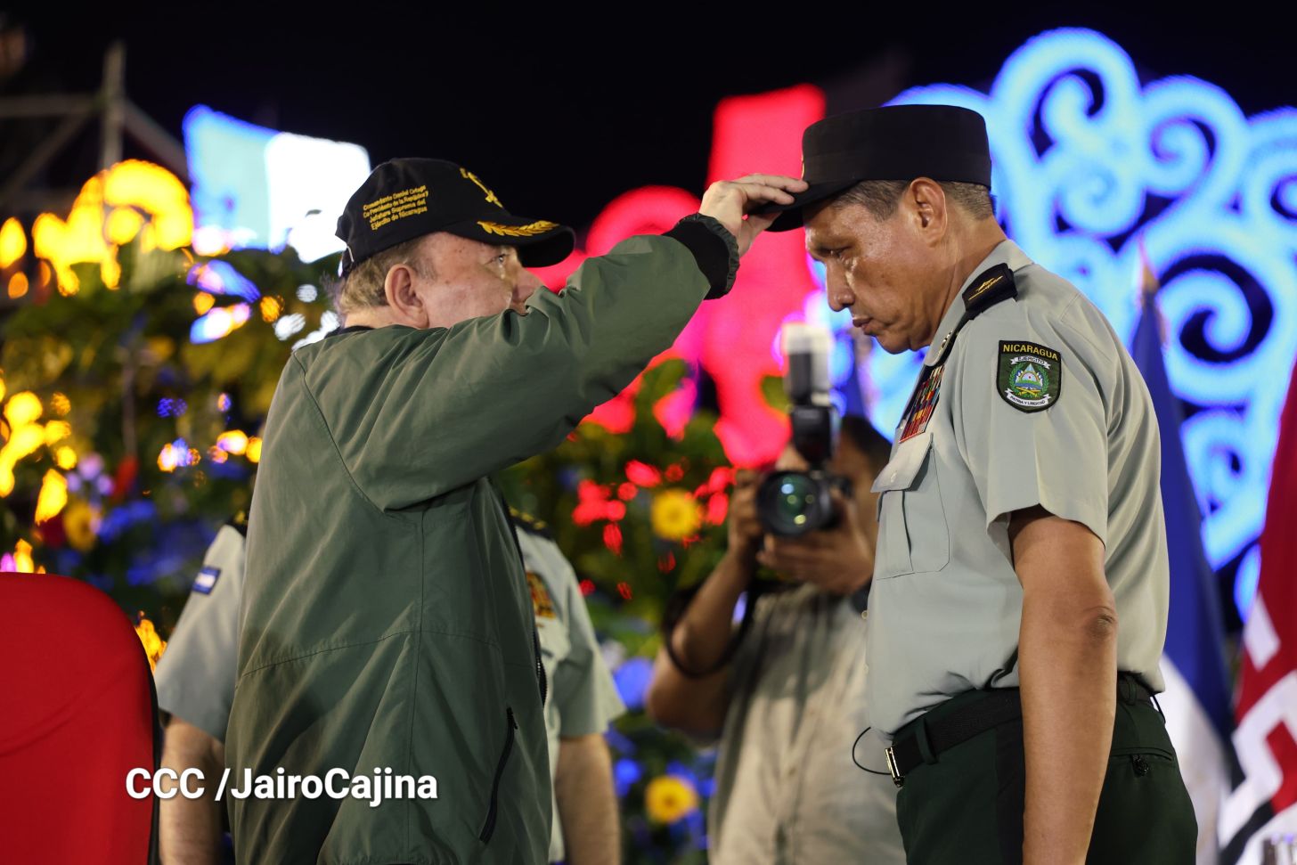 Acto central por los 46 años de fundación del Ejército de Nicaragua 