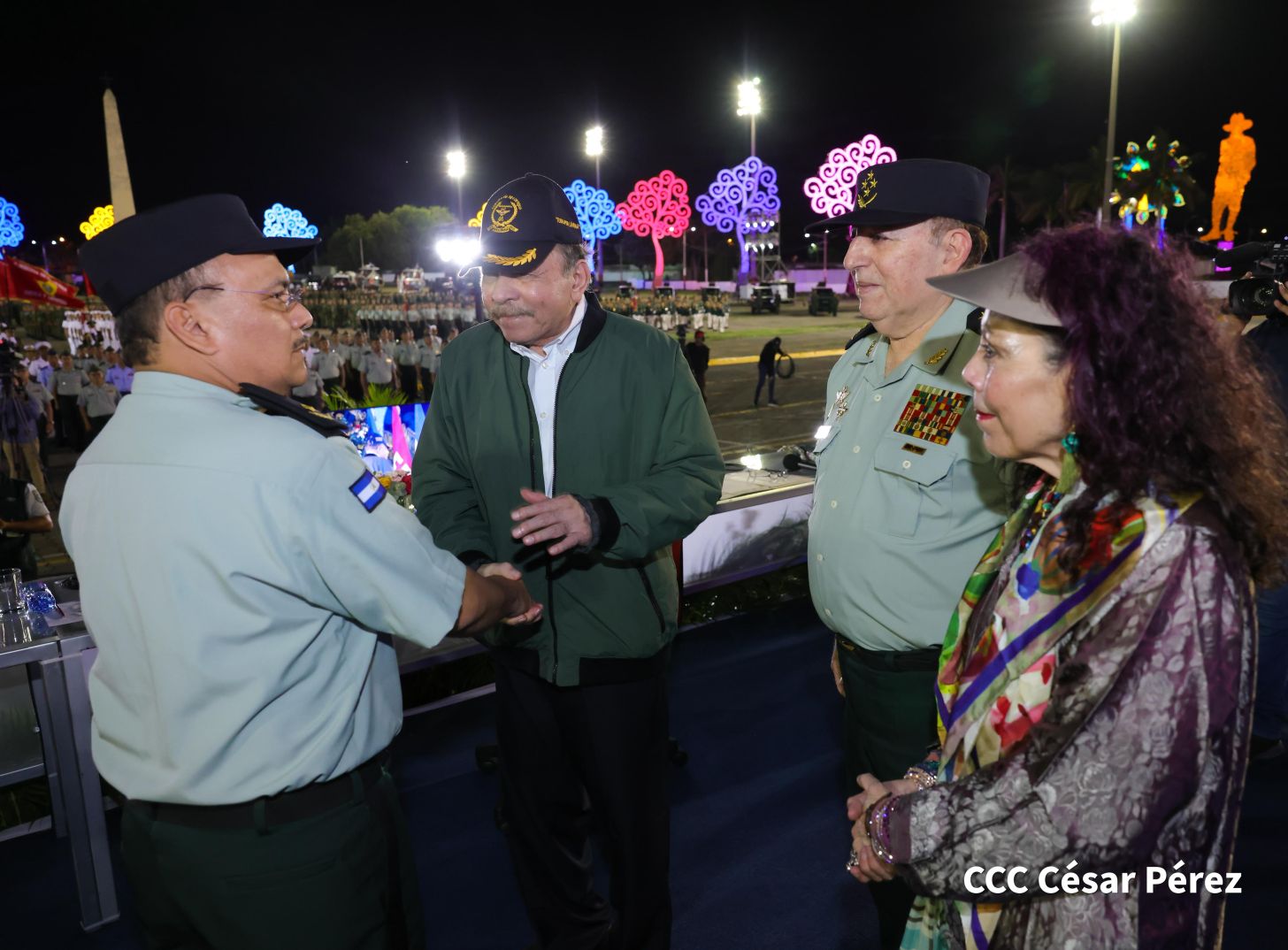 Acto central por los 46 años de fundación del Ejército de Nicaragua 