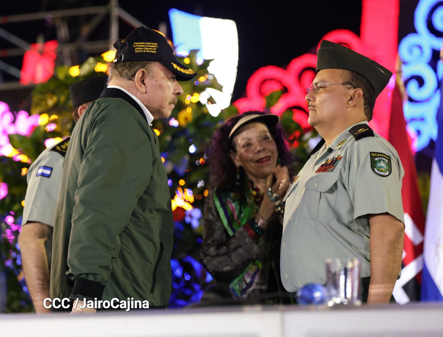 Acto central por los 46 años de fundación del Ejército de Nicaragua 