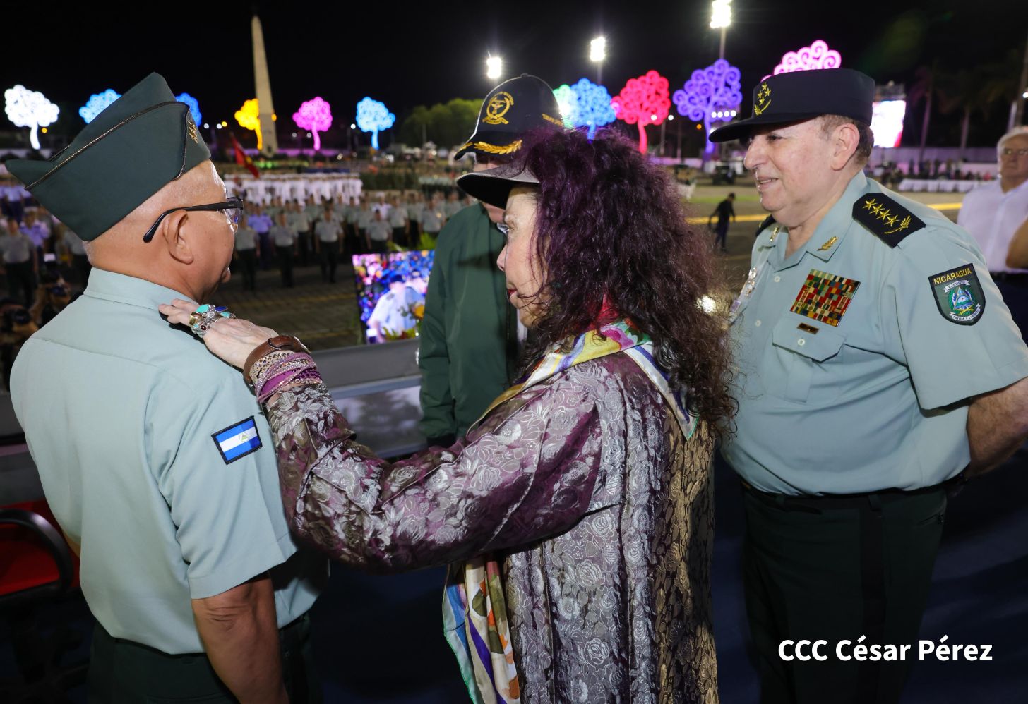 Acto central por los 46 años de fundación del Ejército de Nicaragua 