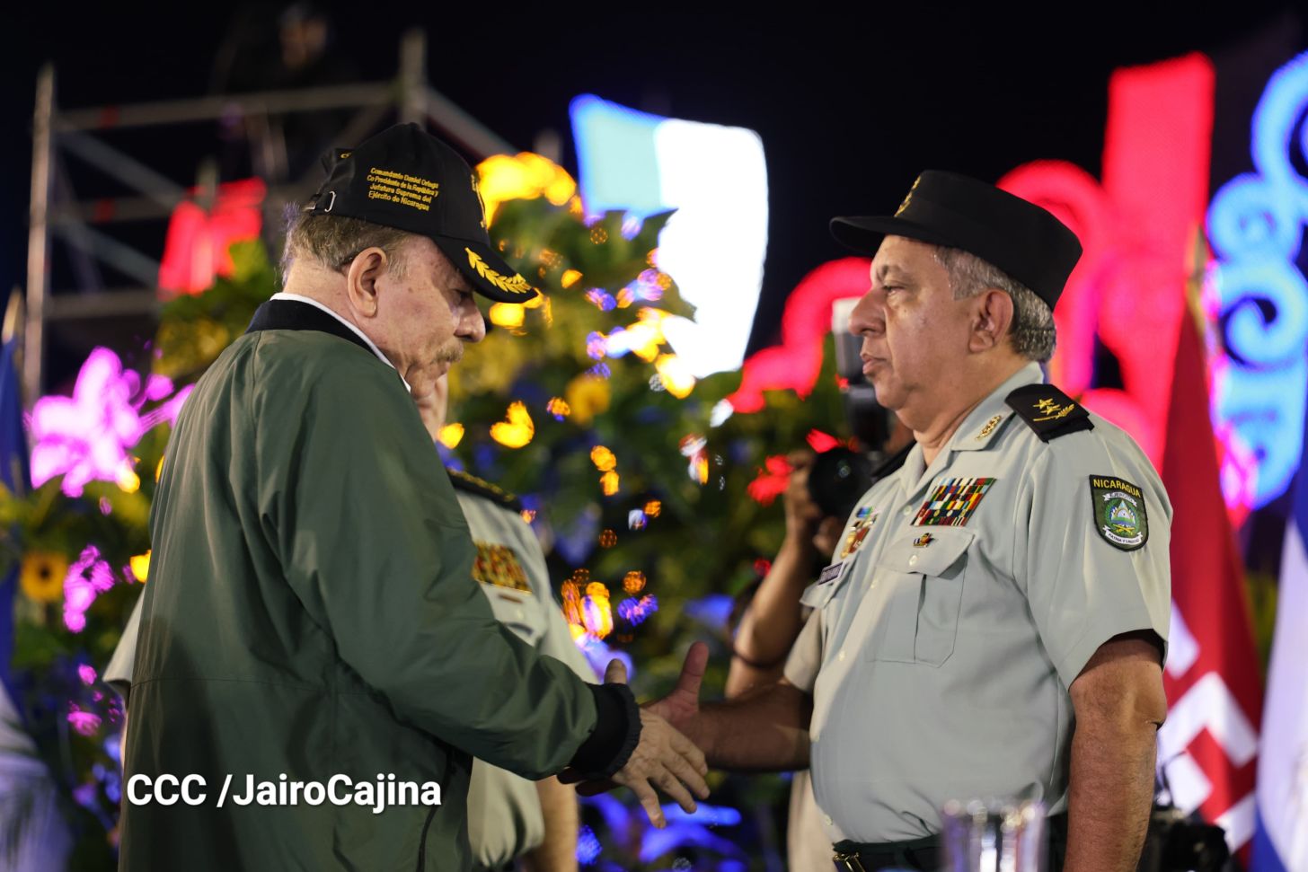 Acto central por los 46 años de fundación del Ejército de Nicaragua 