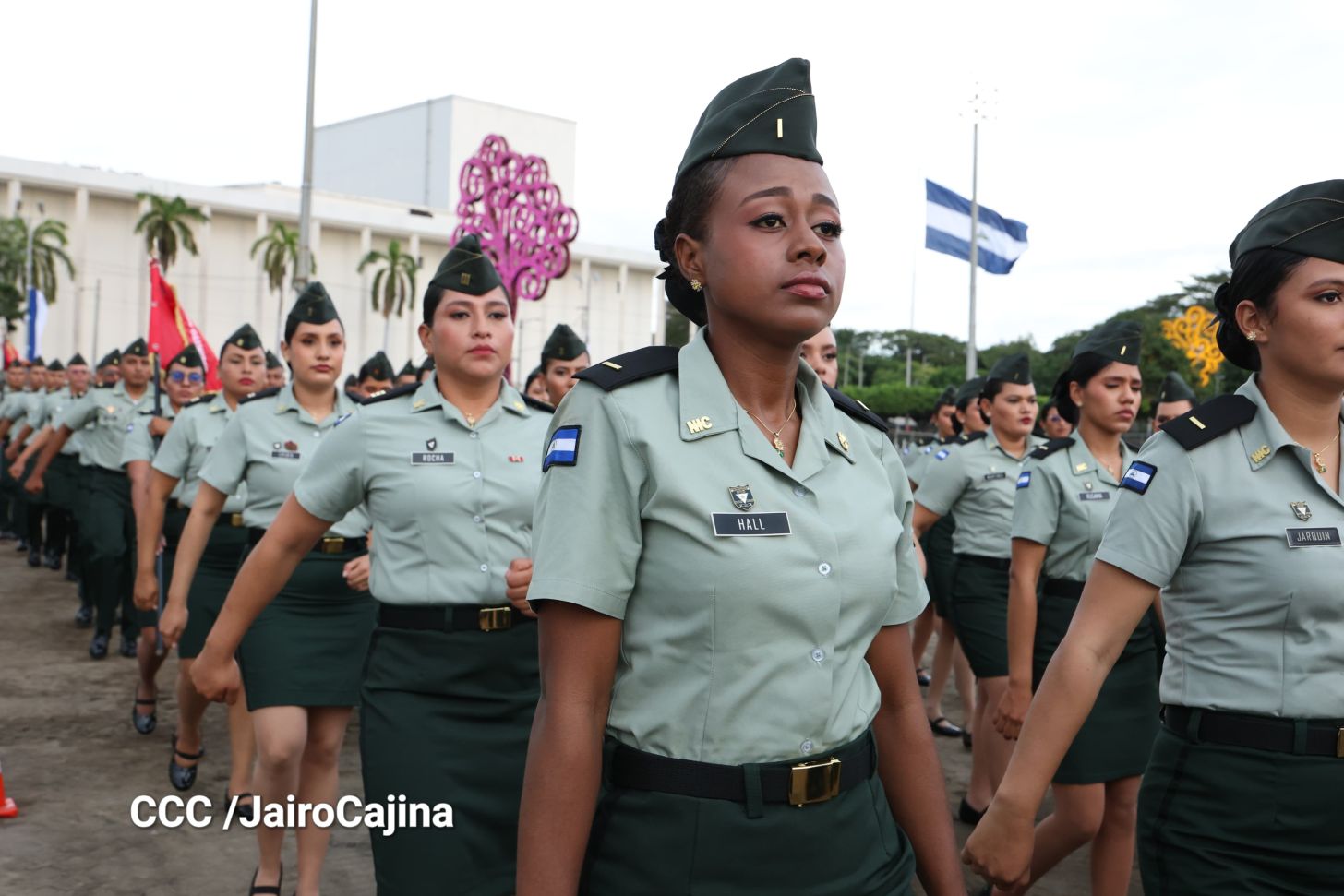 Acto central por los 46 años de fundación del Ejército de Nicaragua 