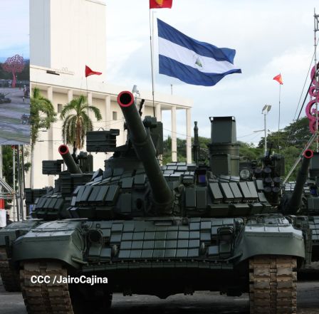 Acto central por los 46 años de fundación del Ejército de Nicaragua 