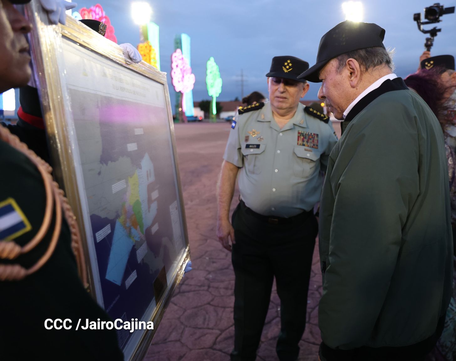 Acto central por los 46 años de fundación del Ejército de Nicaragua 