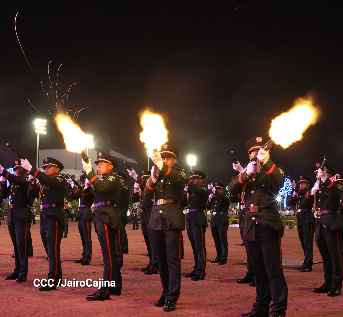 Acto central por los 46 años de fundación del Ejército de Nicaragua 
