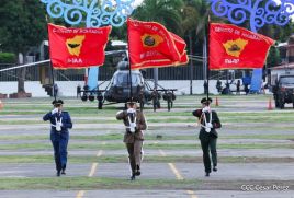 Acto central por los 46 años de fundación del Ejército de Nicaragua 
