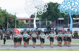 Acto central por los 46 años de fundación del Ejército de Nicaragua 