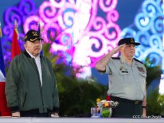 Acto central por los 46 años de fundación del Ejército de Nicaragua 
