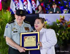 Acto central por los 46 años de fundación del Ejército de Nicaragua 