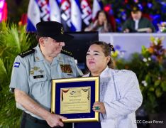 Acto central por los 46 años de fundación del Ejército de Nicaragua 