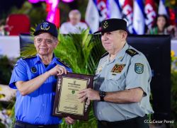 Acto central por los 46 años de fundación del Ejército de Nicaragua 
