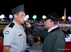 Acto central por los 46 años de fundación del Ejército de Nicaragua 